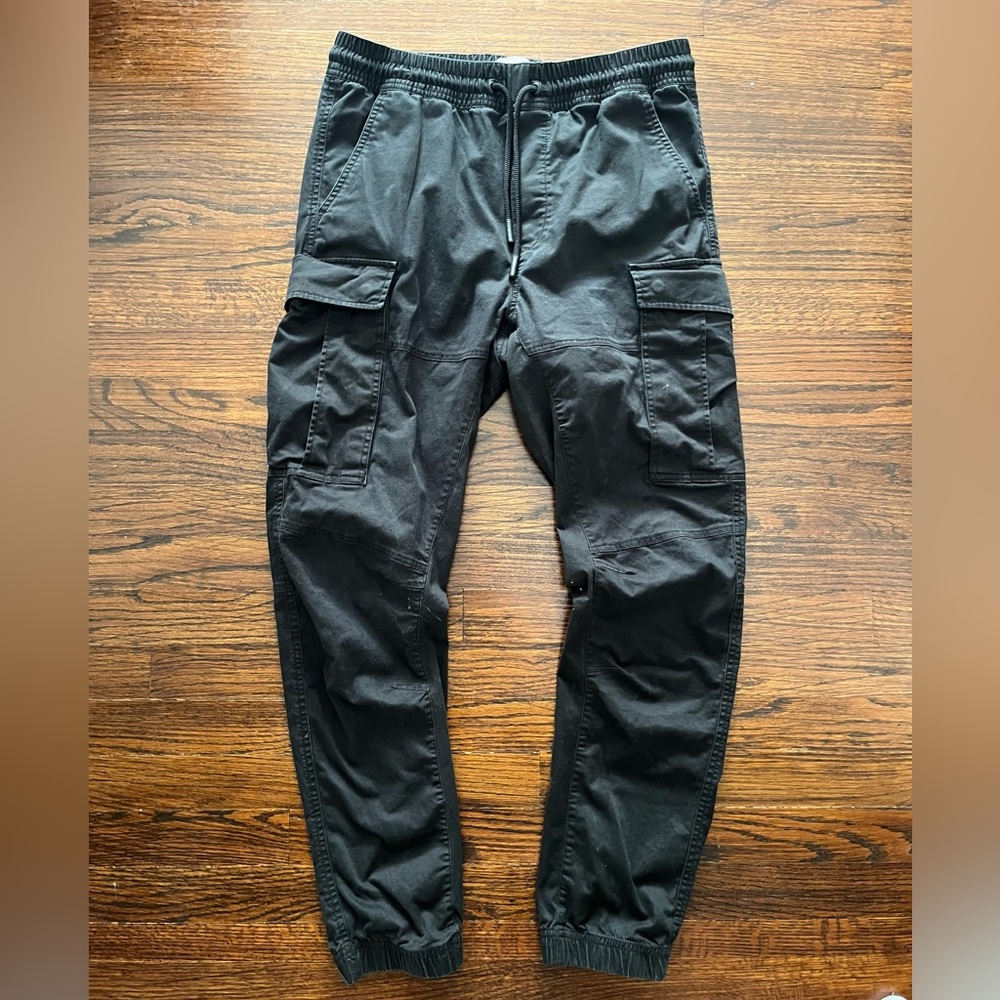 H&M Cargo Joggers Black- S